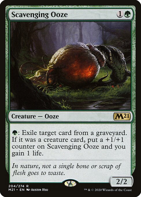 Scavenging Ooze - Core Set 2021 - 204