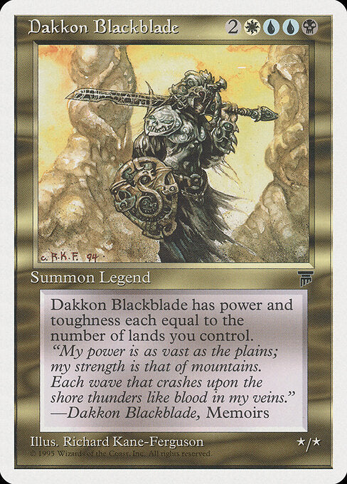 Dakkon Blackblade - Chronicles - 75