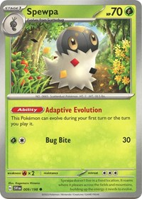 Spewpa - SV01: Scarlet & Violet Base Set - 009/198