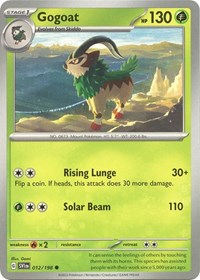 Gogoat - SV01: Scarlet & Violet Base Set - 012/198