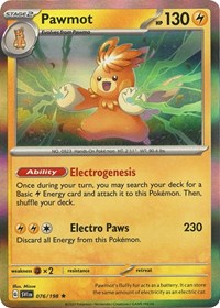 Pawmot - 076/198 - SV01: Scarlet & Violet Base Set - 076/198