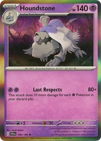 Houndstone - SV01: Scarlet & Violet Base Set - 106/198