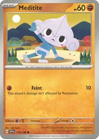 Meditite - 110/198 - SV01: Scarlet & Violet Base Set - 110/198