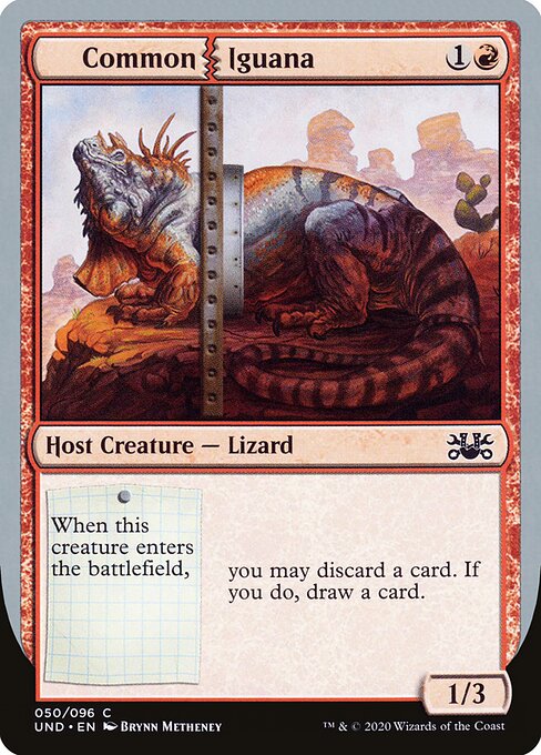 Common Iguana - Unsanctioned - 50