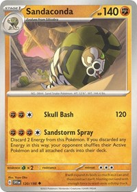 Sandaconda - SV01: Scarlet & Violet Base Set - 120/198