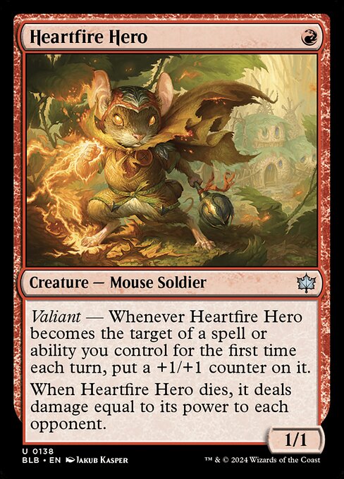 Heartfire Hero - Bloomburrow - 138