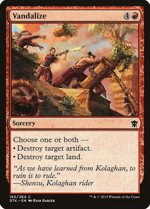 Vandalize - Dragons of Tarkir - 165