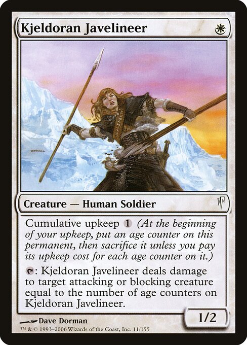 Kjeldoran Javelineer - Coldsnap - 11