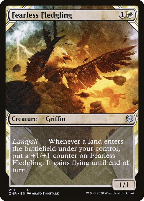 Fearless Fledgling - Zendikar Rising - 291