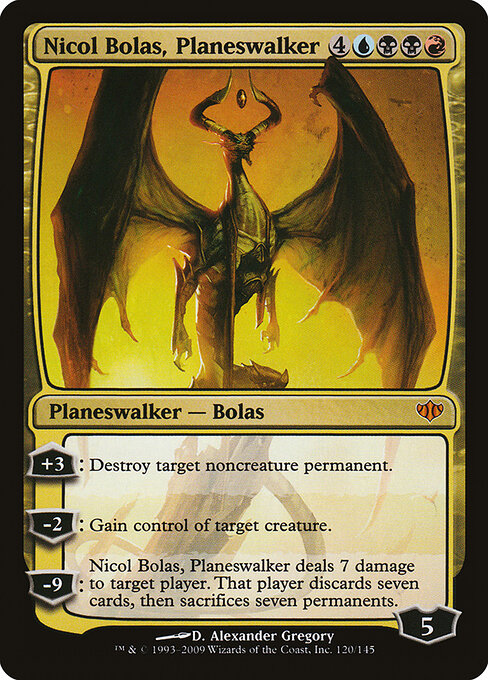 Nicol Bolas, Planeswalker - Conflux - 120