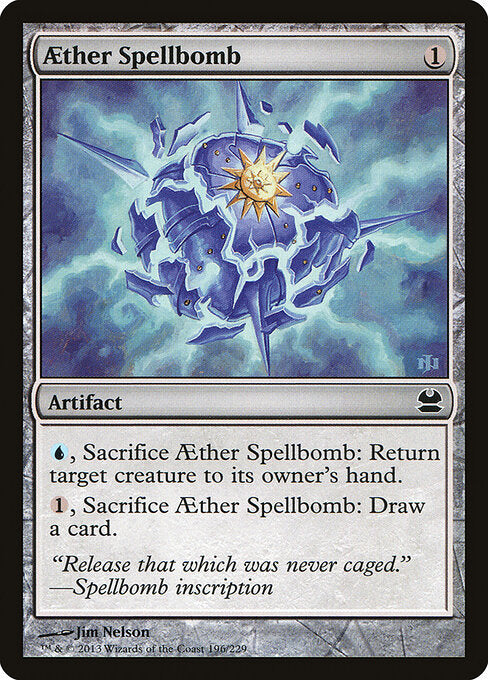 Aether Spellbomb - Modern Masters - 196