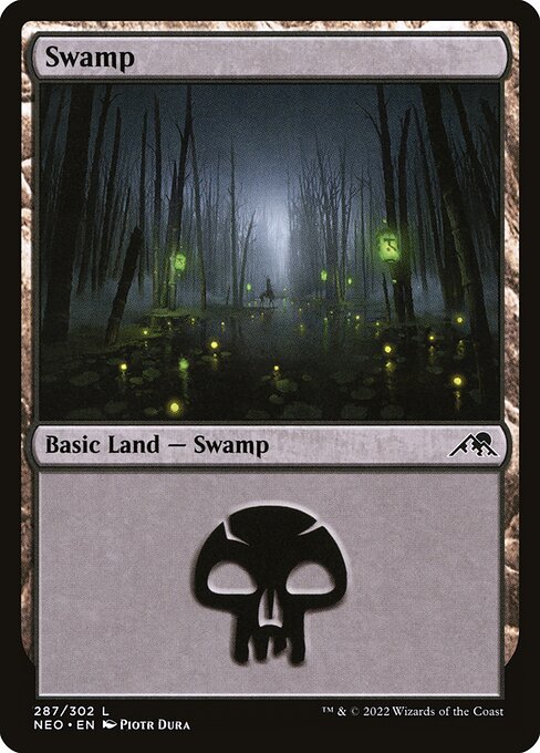 Swamp - Kamigawa: Neon Dynasty - 287