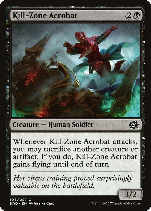 Kill-Zone Acrobat - The Brothers' War - 106
