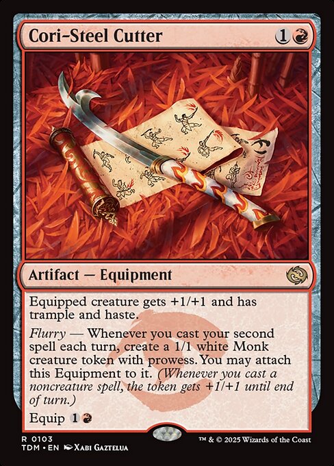 Cori-Steel Cutter - Tarkir: Dragonstorm - 103