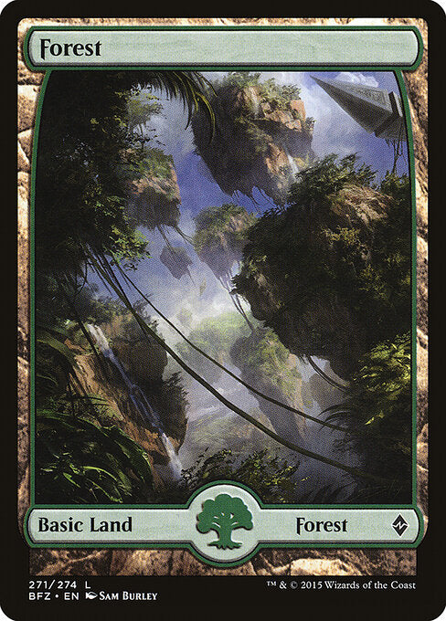 Forest - Battle for Zendikar - 271
