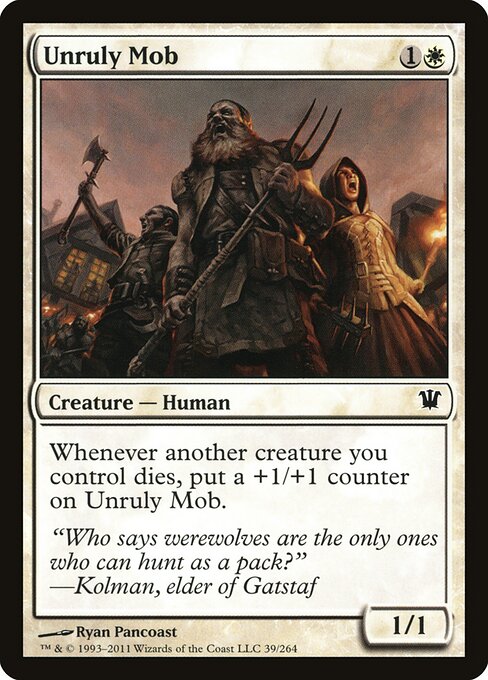 Unruly Mob - Innistrad - 39
