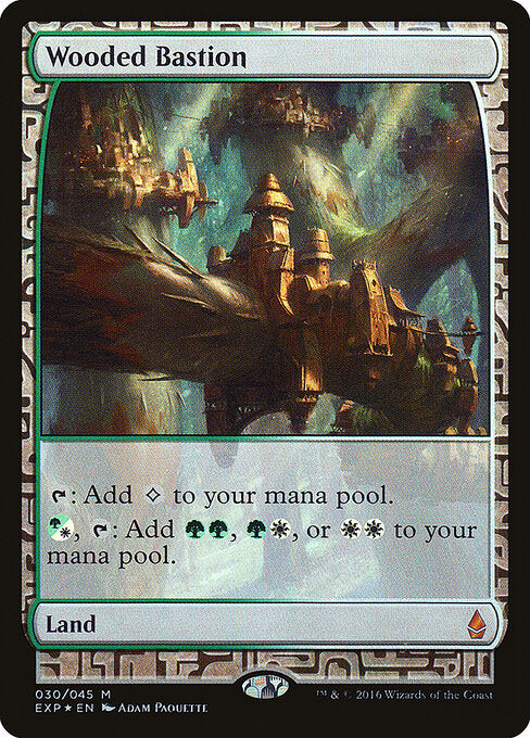 Wooded Bastion - Zendikar Expeditions - 30