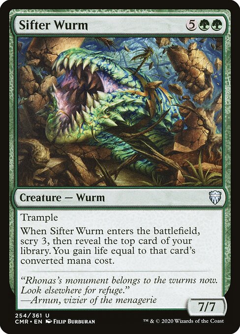 Sifter Wurm - Commander Legends - 254
