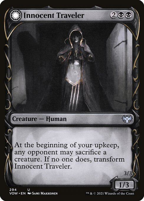 Innocent Traveler // Malicious Invader - Innistrad: Crimson Vow - 294