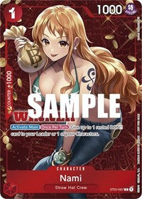 Nami (Tournament Pack Vol. 3) [Winner] - One Piece Promotion Cards - ST01-007
