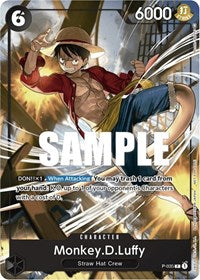 Monkey.D.Luffy (Pirates Party Vol. 3) - One Piece Promotion Cards - P-035