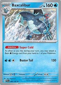 Baxcalibur - 060/193 - SV02: Paldea Evolved - 060/193