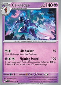 Ceruledge - SV02: Paldea Evolved - 098/193