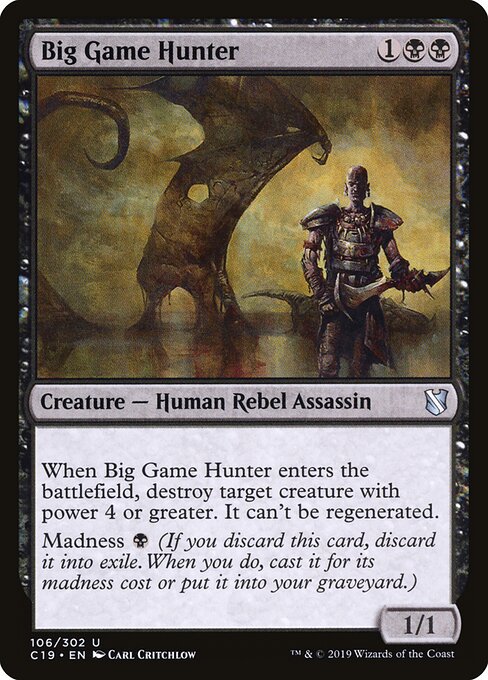 Big Game Hunter - Commander 2019 - 106