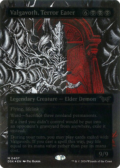 Valgavoth, Terror Eater - Duskmourn: House of Horror - 407