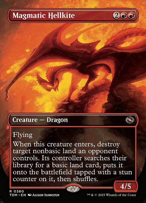 Magmatic Hellkite // Magmatic Hellkite - Tarkir: Dragonstorm