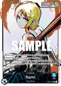 Nami (040) (Alternate Art) - Pillars of Strength - OP03-040
