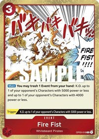 Fire Fist - Pillars of Strength - OP03-018