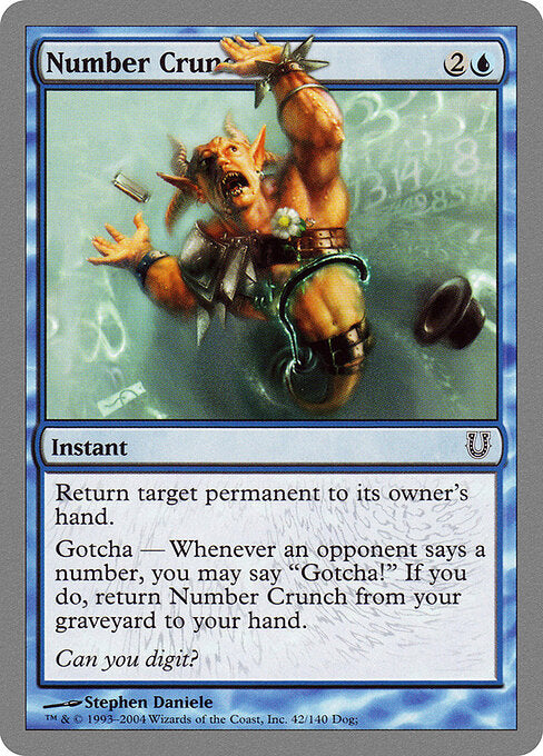 Number Crunch - Unhinged - 42