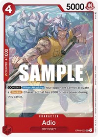 Adio - Pillars of Strength - OP03-002
