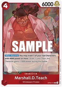 Marshall.D.Teach - Pillars of Strength - OP03-012