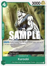 Kuroobi - Pillars of Strength - OP03-026