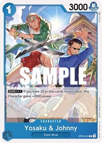 Yosaku & Johnny - Pillars of Strength - OP03-053