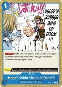 Usopp's Rubber Band of Doom!!! - Pillars of Strength - OP03-054