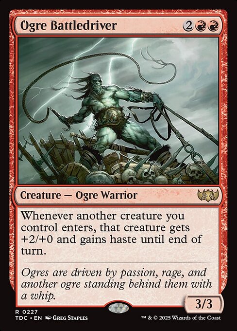 Ogre Battledriver - Tarkir: Dragonstorm Commander - 227