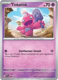 Tinkatink - 025 (Cosmo Holofoil) - SV: Scarlet & Violet Promo Cards - 025