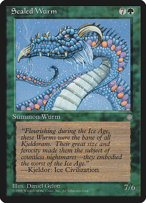 Scaled Wurm - Ice Age - 262