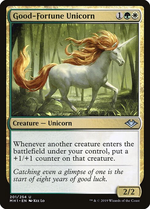 Good-Fortune Unicorn - Modern Horizons - 201