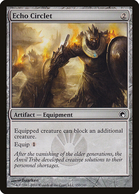 Echo Circlet - Scars of Mirrodin - 153