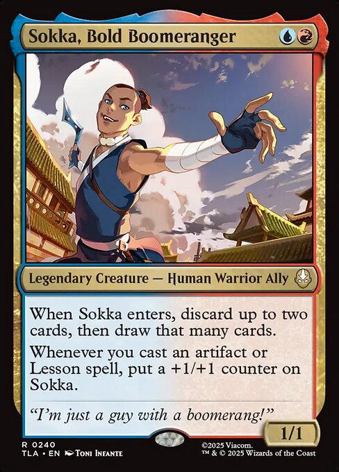 Sokka, Bold Boomeranger - Avatar: The Last Airbender - 240