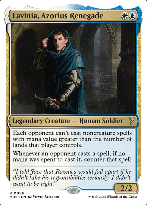 Lavinia, Azorius Renegade - Mystery Booster 2 - 86