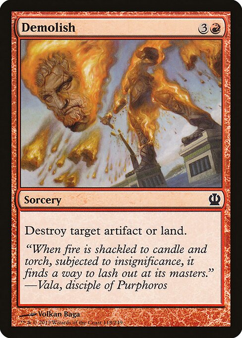 Demolish - Theros - 118