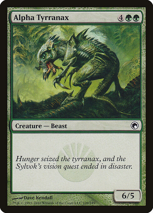Alpha Tyrranax - Scars of Mirrodin - 109