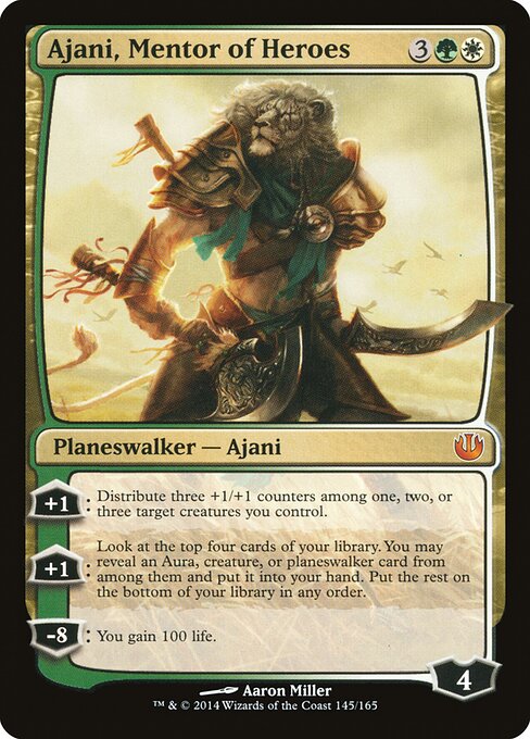 Ajani, Mentor of Heroes - Journey into Nyx - 145