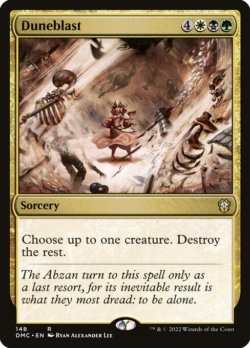 Duneblast - Dominaria United Commander - 148
