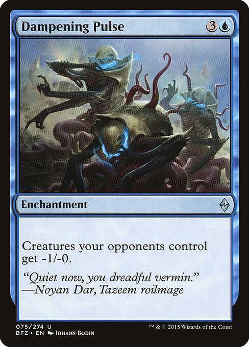 Dampening Pulse - Battle for Zendikar - 75